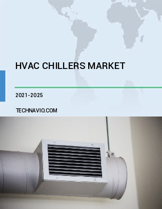 HVAC Chillers Market by End-user, Product, and Geography - Forecast and Analysis 2021-2025