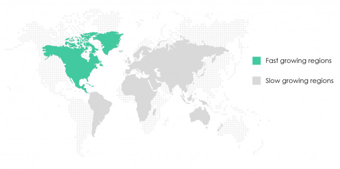 Food Delivery Services Market Market segmentation by region