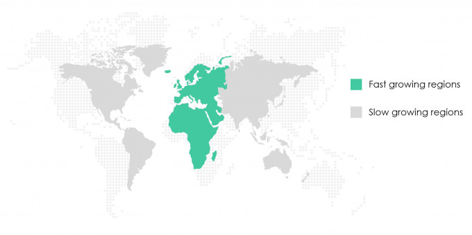 Robotic Parking Systems Market Market segmentation by region