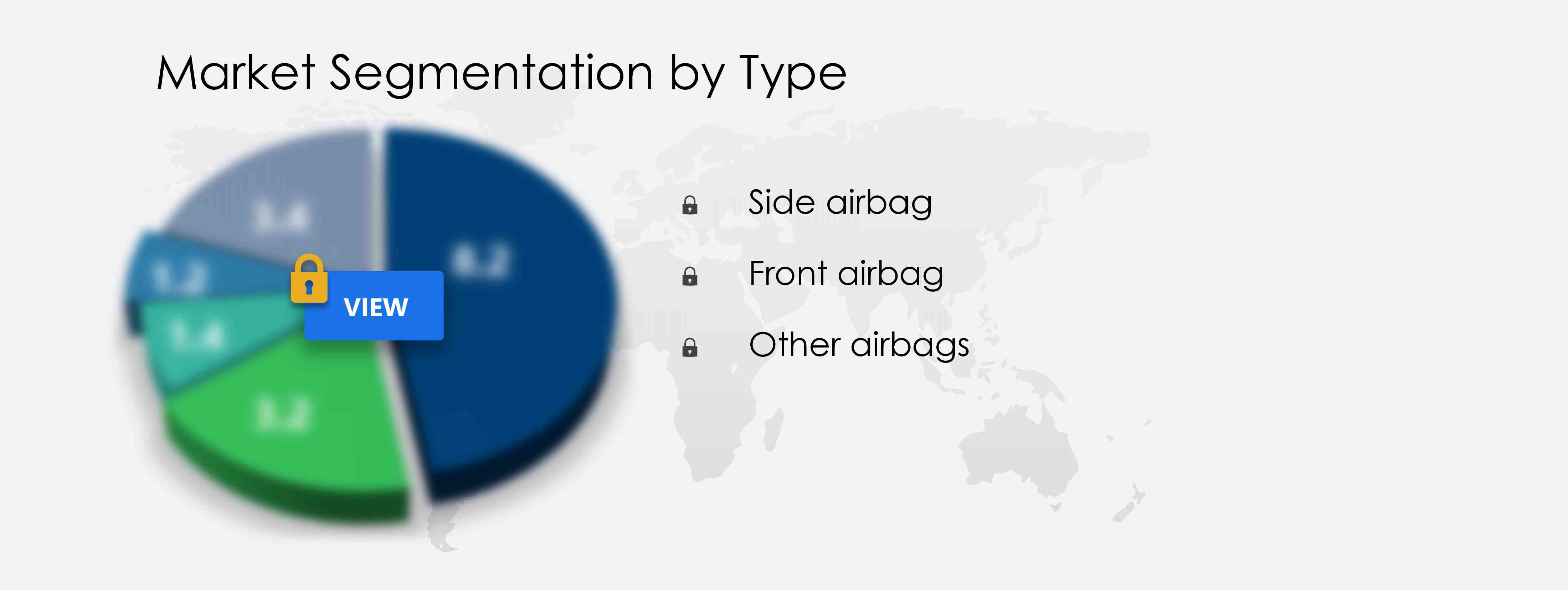 South Africa Airbag Systems Market Market segmentation by region