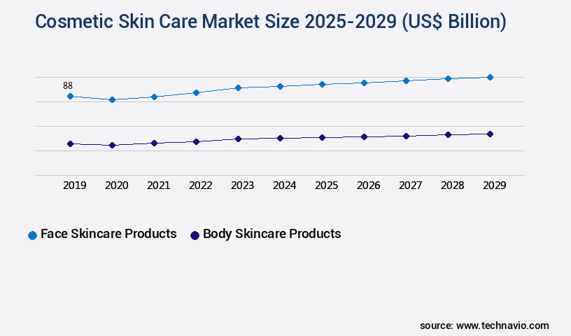 Cosmetic Skin Care Market Size