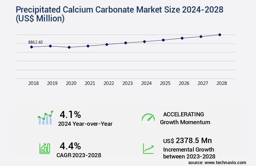 Precipitated Calcium Carbonate Market Size