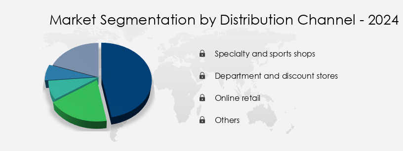 Baseball Equipment Market in US Share by Distribution Channel