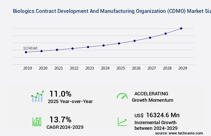 Biologics Contract Development And Manufacturing Organization (CDMO) Market Size