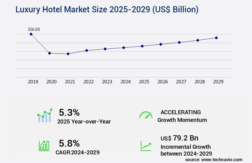 Luxury Hotel Market Size