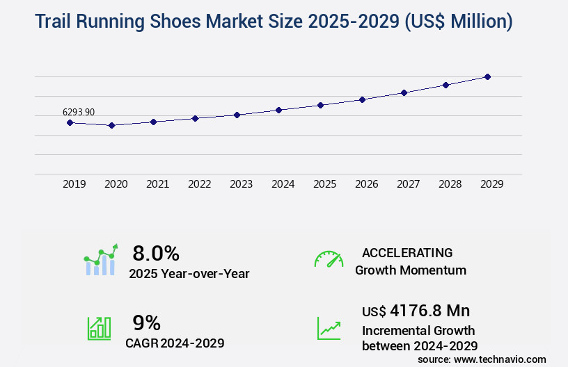 Trail Running Shoes Market Size