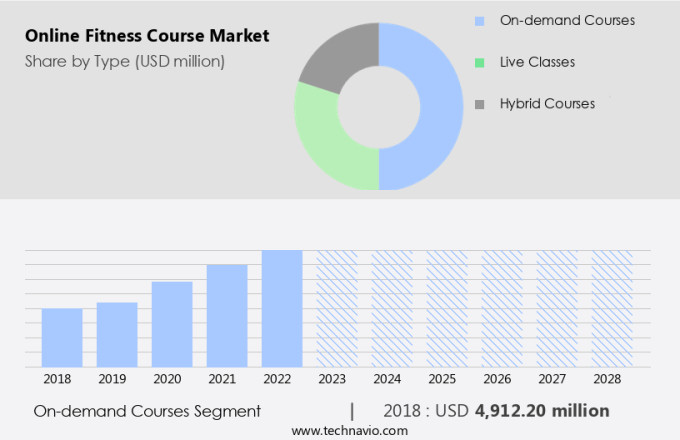 Online Fitness Course Market Size