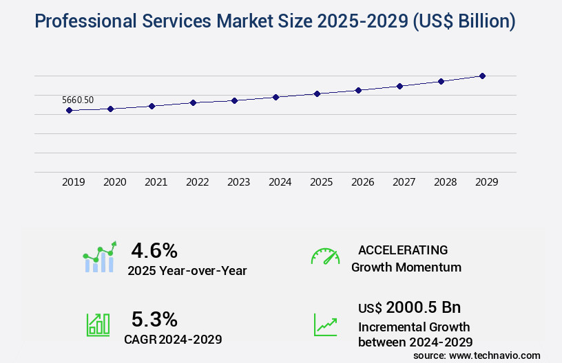 Professional Services Market Size