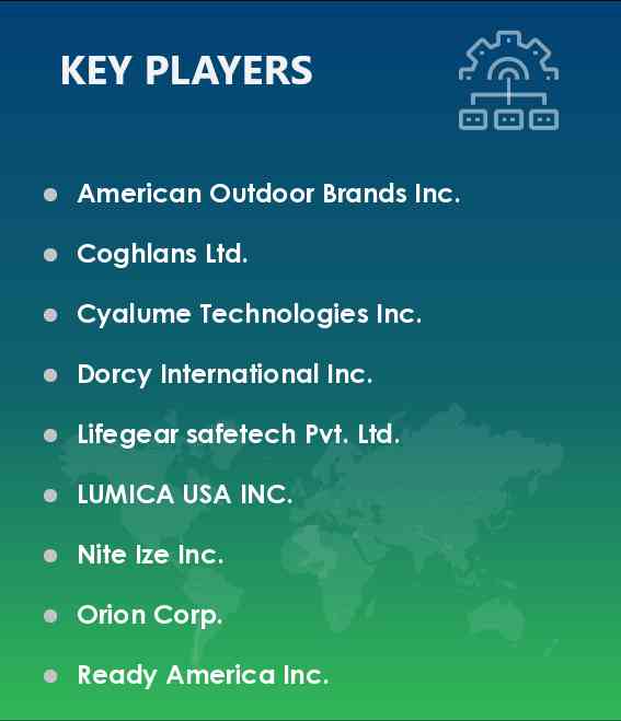 Emergency Light Stick Market Vendors