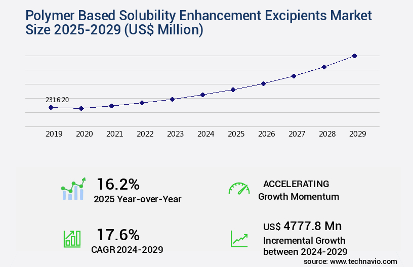 Polymer Based Solubility Enhancement Excipients Market Size