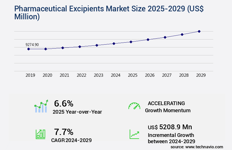 Pharmaceutical Excipients Market Size
