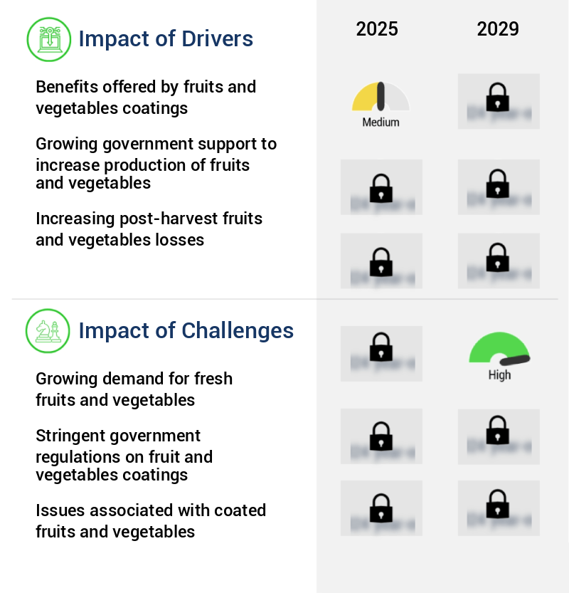 Fruits And Vegetables Coatings Market Size