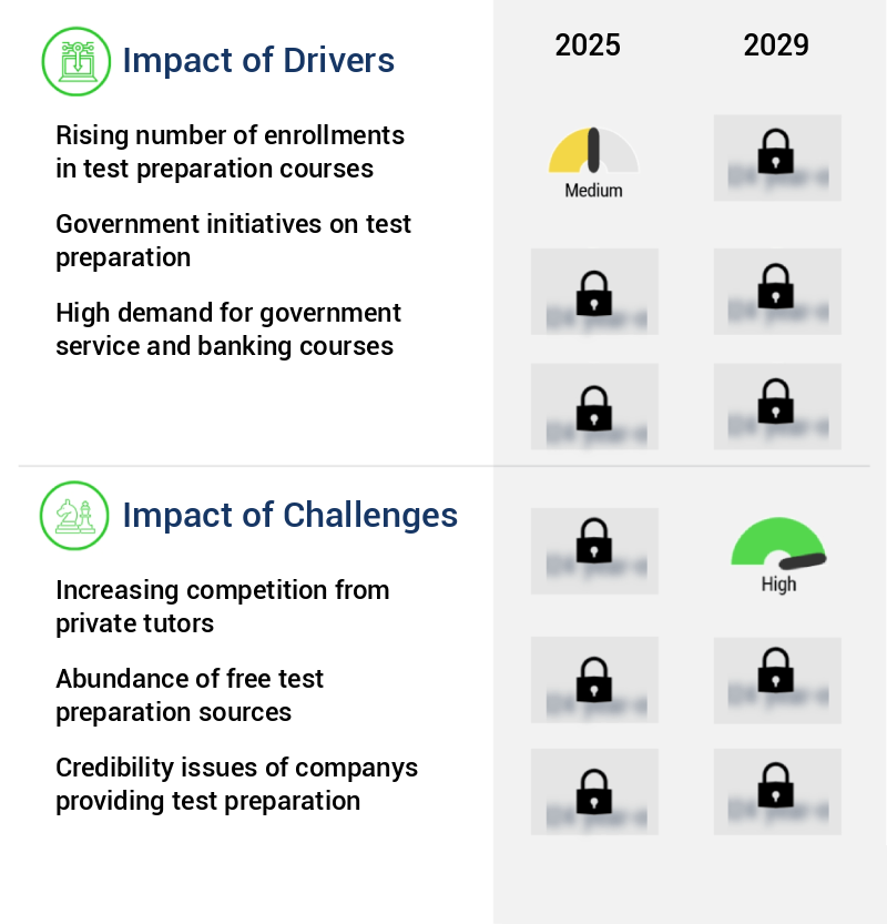 Test Preparation Market in India Size