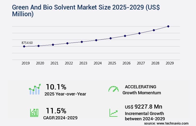 Green And Bio Solvent Market Size