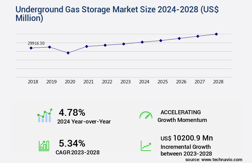 Underground Gas Storage Market Size