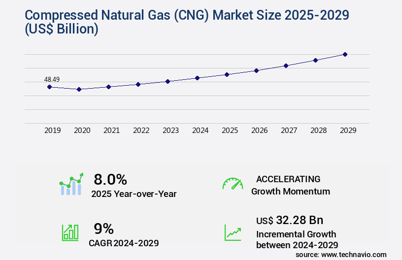 Compressed Natural Gas (CNG) Market Size