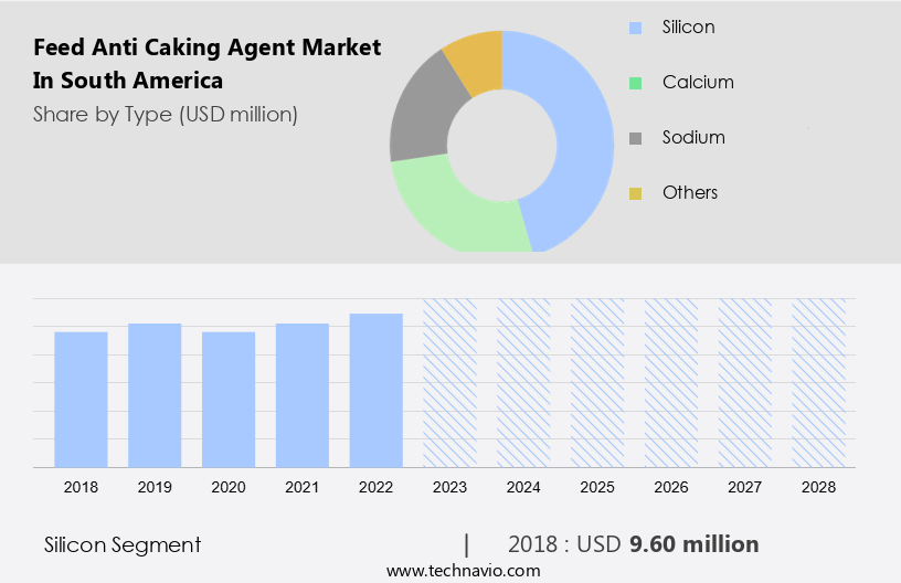 Feed Anti Caking Agent Market in South America Size