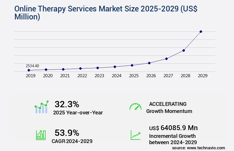 Online Therapy Services Market Size
