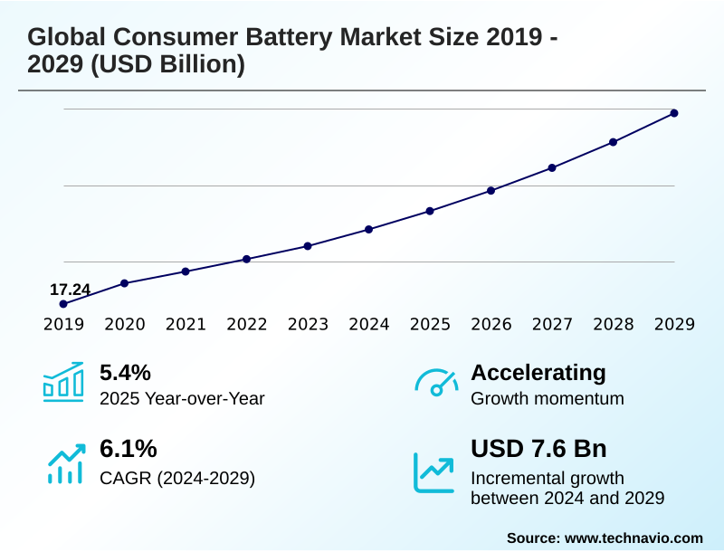 Consumer Battery Market Size