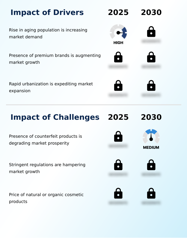Cosmetic Products Market Analysis, Size, and Forecast 2026-2030: APAC (China, Japan, and India), North America (US, Canada, and Mexico), Europe (Germany, France, and UK), South America (Brazil, Argentina, and Colombia), Middle East and Africa (Saudi Arabia, UAE, and South Africa), and Rest of World (ROW)