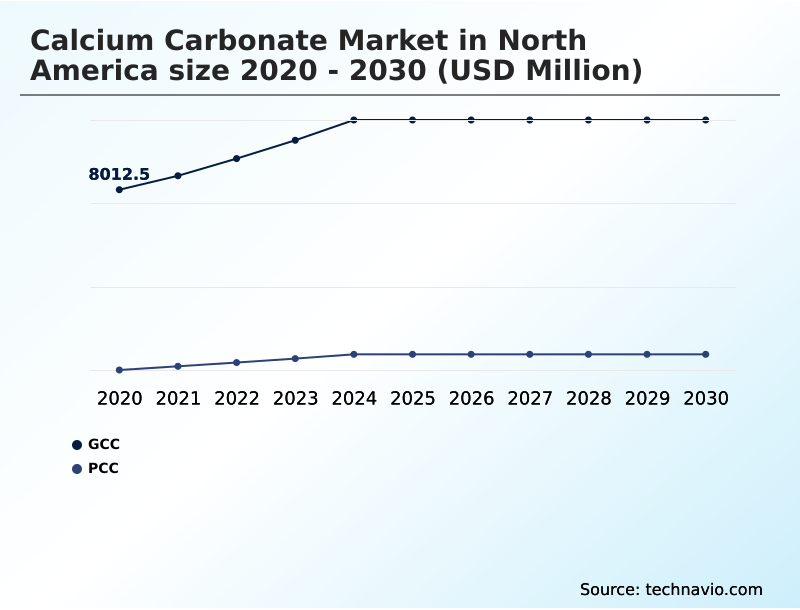 North America Calcium Carbonate Market Analysis, Size, and Forecast 2026-2030: North America (US, Mexico, and Canada)