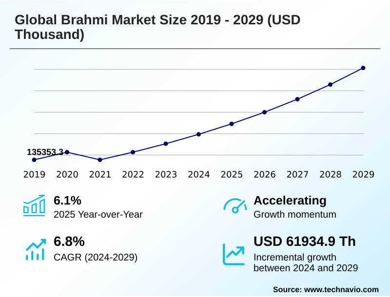 Brahmi Market Size