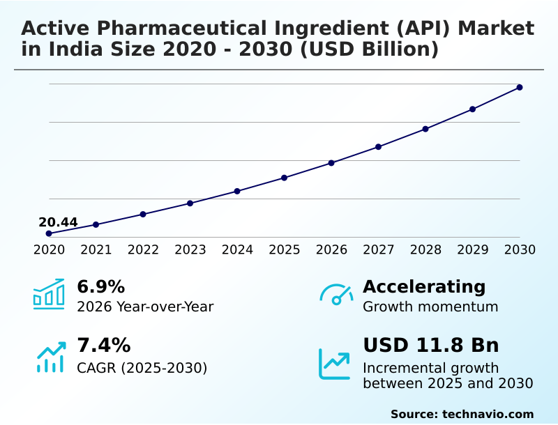 India Active Pharmaceutical Ingredient (API) Market Analysis, Size, and Forecast 2026-2030