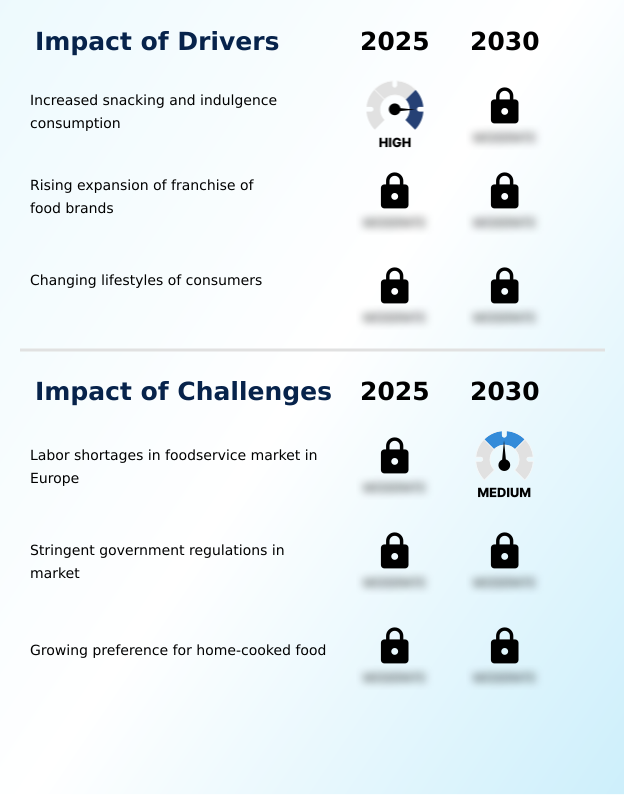 Europe Foodservice Market Analysis, Size, and Forecast 2026-2030: Europe (UK, Germany, and France)